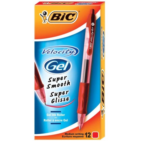 DŁUGOPIS AUTOMATYCZNY GELOCITY CZERWONY BIC 829159