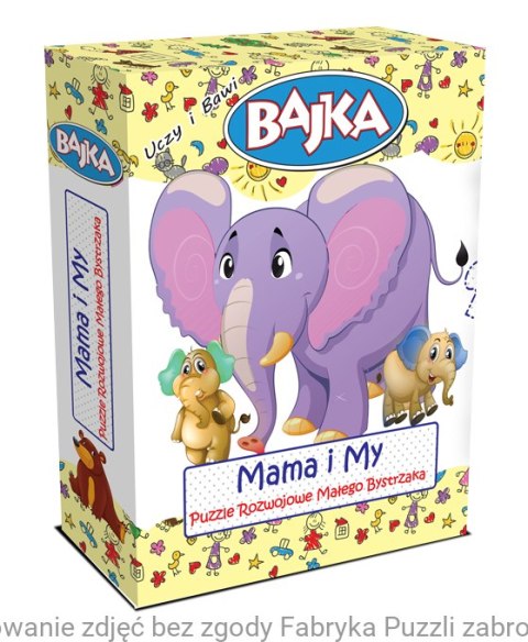 Mama i My - Puzzle Rozwojowe Małego Bystrzaka