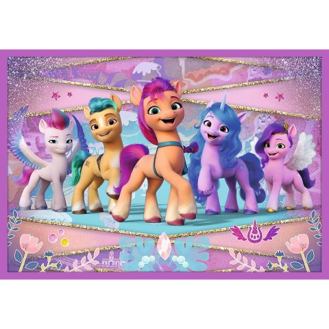 PUZZLE 10W1 LŚNIĄCE KUCYKI PONY TREFL 90389 TR