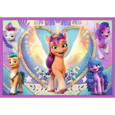 PUZZLE 10W1 LŚNIĄCE KUCYKI PONY TREFL 90389 TR