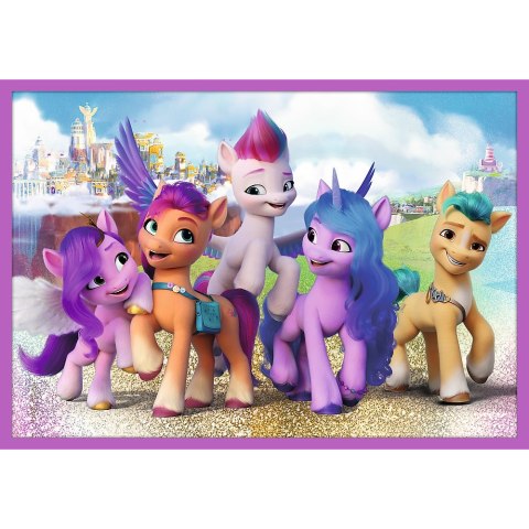 PUZZLE 10W1 LŚNIĄCE KUCYKI PONY TREFL 90389 TR