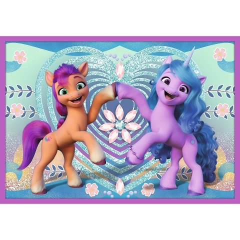 PUZZLE 10W1 LŚNIĄCE KUCYKI PONY TREFL 90389 TR