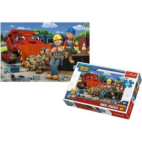 PUZZLE 60 ELEMENTÓW BOB BUDOWNICZY TREFL 17300 TR