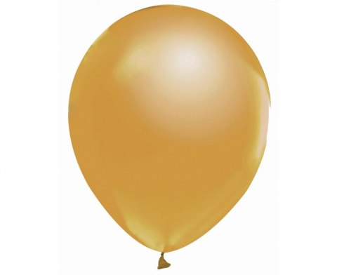 BALONY METALICZNE C. ZŁOTE, B&C, 30 CM, 10 SZT. GODAN