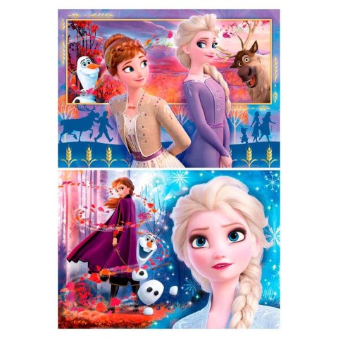 PUZZLE 2X60 ELEMENTÓW FROZEN 2 CLEMENTONI 21609 CLEMENTONI