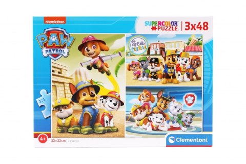 PUZZLE 3X48EL. 25262 PAW PATROL PUD CLEMENTONI 25262 CLM CLEMENTONI