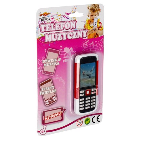 TELEFON KOMÓRKOWY MUZYCZNY 13X22CM PISAREK EM-867-00 PISAREK