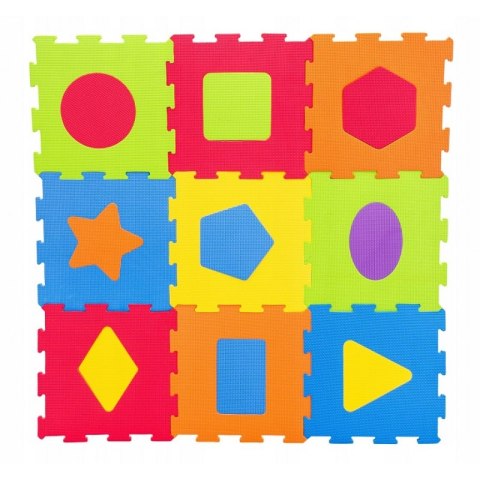 PUZZLE PIANKOWE MATA 32X32 10EL KSZTAŁTY SML FOL ANEK SP84002