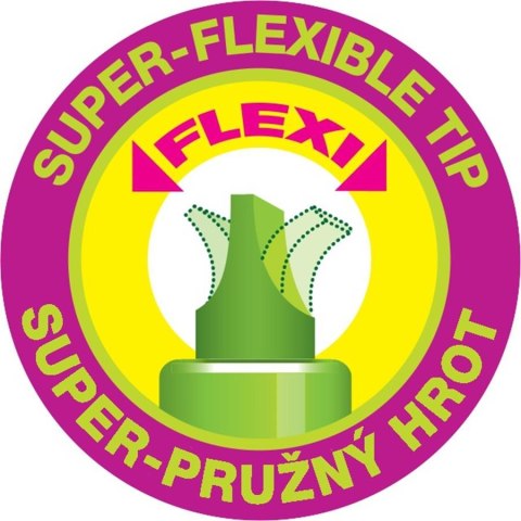 ZAKREŚLACZ CENTROPEN "FLEXI" 8542/44 PASTELOWA ZIELEŃ CENTROPEN