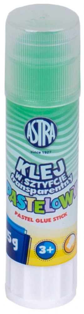 KLEJ W SZTYFCIE 15G TRANSPARENT PASTELOWY PUD A 24 ASTRA 401121001