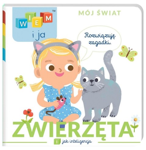 KSIĄŻECZKA EDUKACYJNA 18X18 CM ZWIERZĘTA 821604 MSZ MSZ