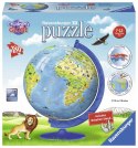 Globus Po Angielsku | Puzzle 3D 180el.