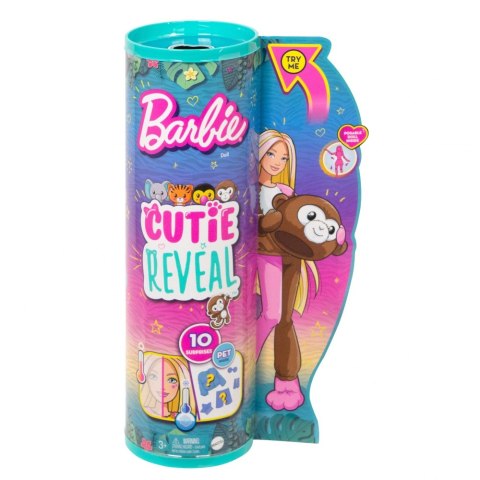 BRB CUTIE REV DZUNGLA LALKA MALPKA HKR01 WB4 MATTEL