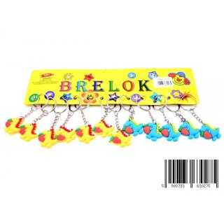 BRELOK GUMOWY 3 CM DINOZAUR OP.12 SZT. MIDEX 1064E MID TOYS