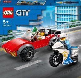KLOCKI KONSTRUKCYJNE CITY MOTOCYKL POLICYJNY LEGO 60392 LEGO