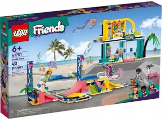 KLOCKI KONSTRUKCYJNE FRIENDS SKATEPARK LEGO 41751 LEGO