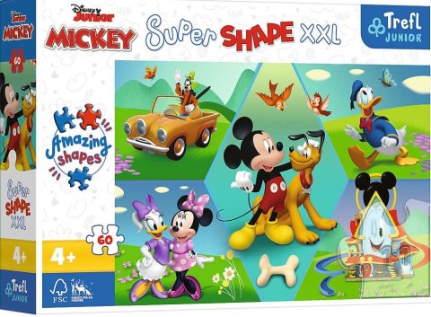 PUZZLE 60EL. Z MIKIM ZAWSZE JEST WESOŁO PUD TREFL 50014 TREF TREFL PUZZLE 60EL. Z MIKIM ZAWSZE JEST WESOŁO PUD TREFL 50014 TREF TREFL