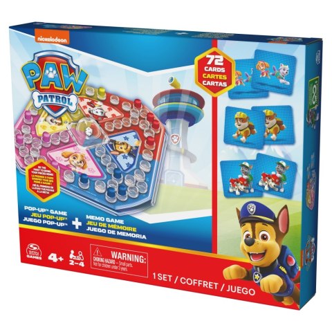 SPIN GRA PAW PATROL MEMORY&POP UP 6066833 PUD6 SPIN MASTER