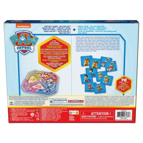 SPIN GRA PAW PATROL MEMORY&POP UP 6066833 PUD6 SPIN MASTER