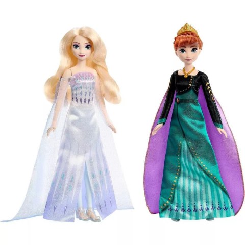 Dwupak Lalek Disney Kraina Lodu 2 Elsa i Anna, HMK51, Mattel - Idealne dla Fanów