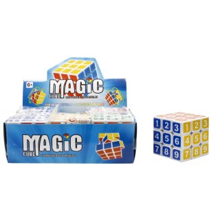 KOSTKA MAGIC CYFRY 6X6X6 MC DISP 6/288 MEGA CREATIVE