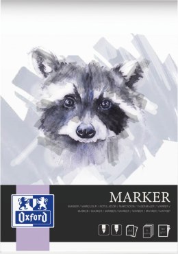 BLOK ARTYSTYCZNY A4 OXFORD MARKER 15 KARTEK HAMELIN