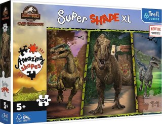 PUZZLE 104EL. KOLOROWE DINOZAURY PUD TREFL 50020 TREF TREFL