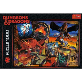 PUZZLE 1000 ELEMENTÓW POCZATKI DUNGEONS&DRAGONS TREFL 10739 TR TREFL