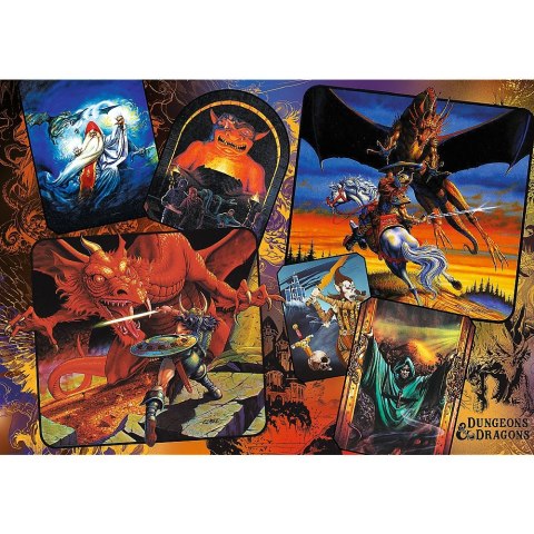 PUZZLE 1000 ELEMENTÓW POCZATKI DUNGEONS&DRAGONS TREFL 10739 TR TREFL