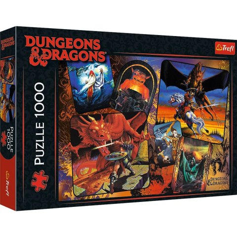 PUZZLE 1000 ELEMENTÓW POCZATKI DUNGEONS&DRAGONS TREFL 10739 TR TREFL