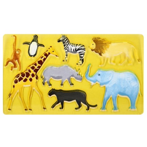 SZABLON RYSUNKOWY PLASTIKOWY ANIMALS STARPAK 505506 STARPAK