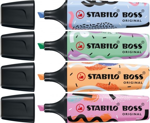 ZAKREŚLACZ STABILO BOSS ORYGINAL PASTEL JU SCHNEE NIEBIESKI STABILO