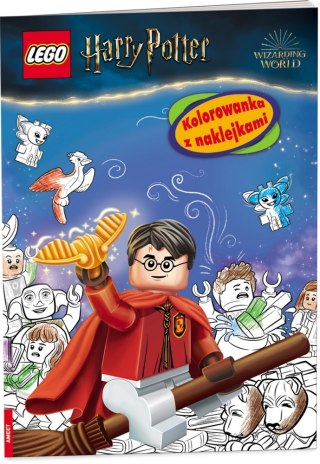 MALOWANKA A4 LEGO HARRY POTTER NAKLEJKI AM AMEET