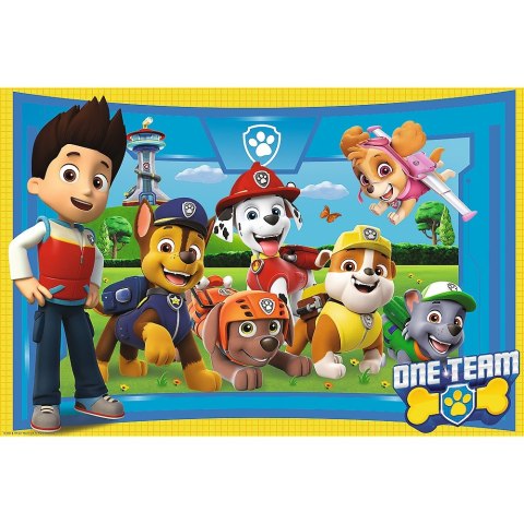 PUZZLE 104EL. PSI PRZYJACIELE PAW PATROL PUD TREFL 50016 TREF TREFL