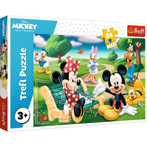 PUZZLE 24EL. MAXI MYSZKA MIKI PUD TREFL 14344 TREF