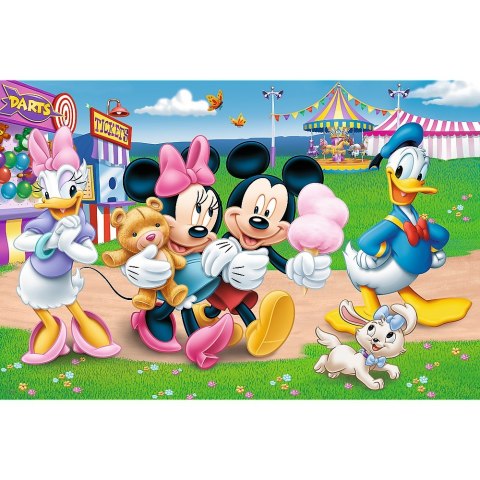 PUZZLE 24EL. SUPER MAXI MICKEY WESOŁE MIASTECZKO TREFL 41005 TREF TREFL