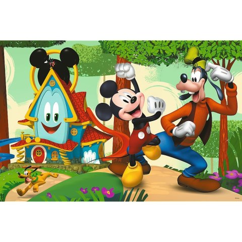 PUZZLE 24EL. SUPER MAXI MICKEY WESOŁY DOMEK TREFL 41012 TREF TREFL