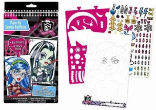 Monster High | Szkicownik Upiorne Makijaże