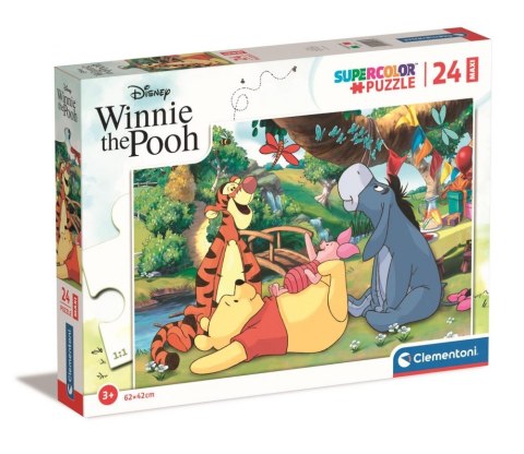 PUZZLE 24 ELEMENTY MAXI WINNIE THE POOH CLEMENTONI 24247 CLEMENTONI