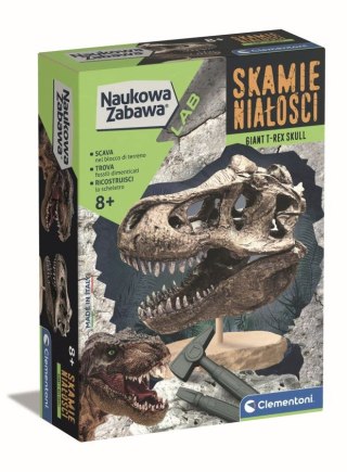 ZESTAW KREATYWNY SKAMIENIAŁOŚCI CZASZKA T-REX CLEMENTONI 50790 CLM CLEMENTONI