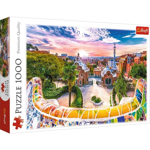 PUZZLE 1000EL ZACHÓD SŁOŃCA NAD BARCELONĄ TREFL 10711 TR