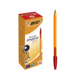 Długopis BIC Orange - Czerwony - Opakowanie 20 sztuk