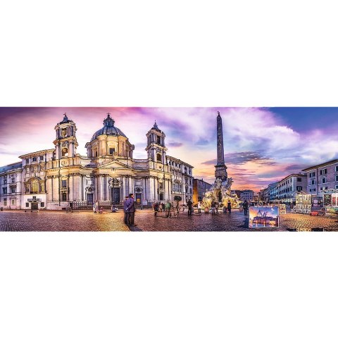 PUZZLE 500 ELEMENTÓW PIAZZA NAVONA RZYM TREFL 29501