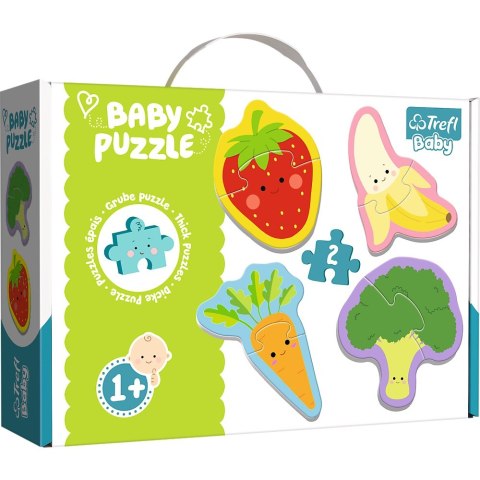 PUZZLE BABY CLASSIC 2EL WARZYWA I OWOCE TREFL 36076 TREF