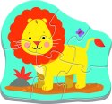 Zwierzątka na Safari - Baby Puzzle