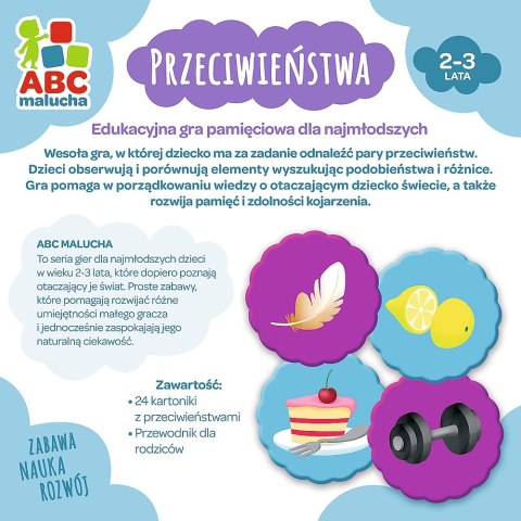 GRA PRZECIWIEŃSTWA ABC MALUCHA TREFL 01943