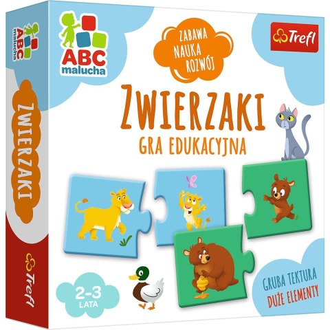 GRA ZWIERZAKI ABC MALUCHA TREFL 01940 GRA ZWIERZAKI ABC MALUCHA TREFL 01940