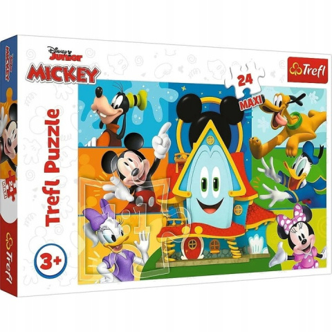 Myszki Miki i przyjaciele - Puzzle Maxi 24 el.