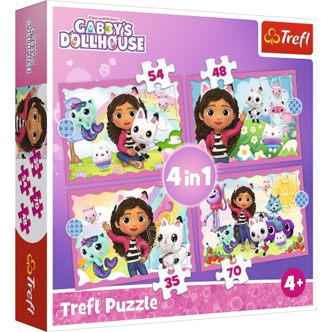 PUZZLE 4W1 PRZYGODY GABI TREFL 34620 TR TREFL