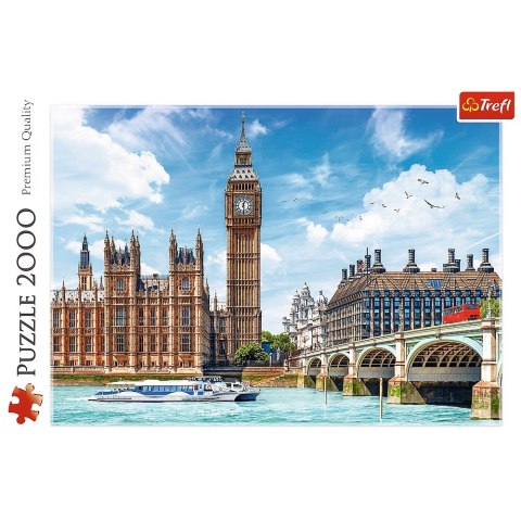 PUZZLE 2000 ELEMENTÓW BIB BEN LONDYN TREFL 27120